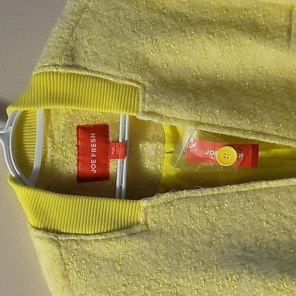 NWT JOE FRESH Rib Collar Coat US M - Picture 4 of 7